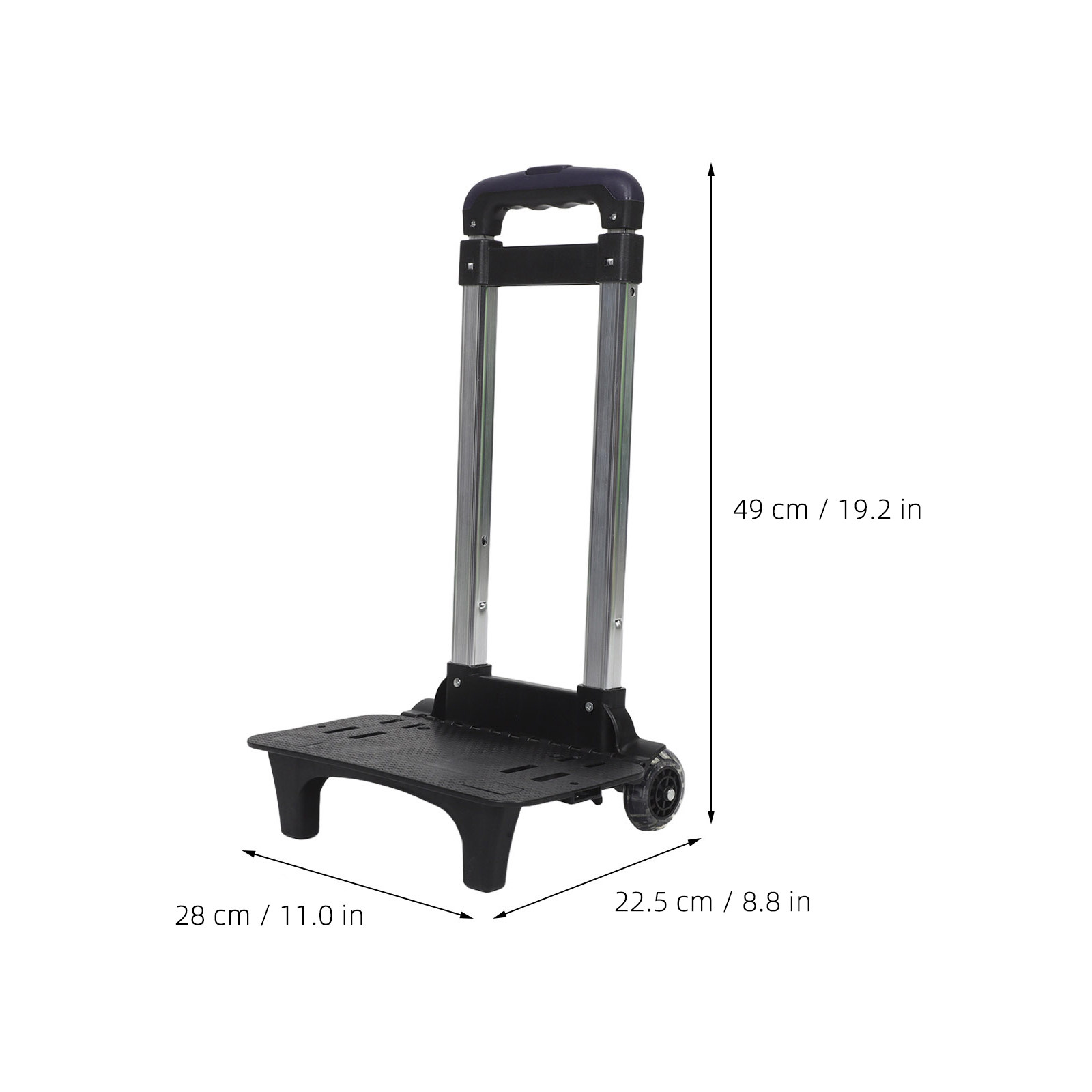 Small Backpack Wheels Adjustab - Foldable Backpack Small ulasan dan harga